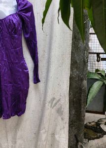 1177. Purple Mini Dress