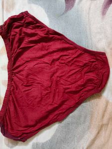 Orange Cotton Bra