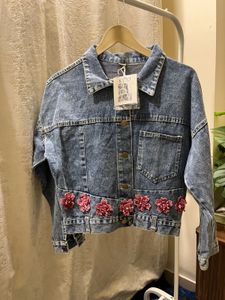 Floral Denim Jacket