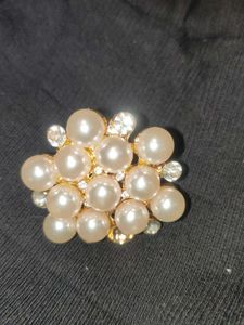 Pearl &amp; Crystal Ring
