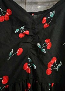 Cute Cherry Print dress