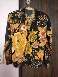 Autumn Flower Sweater