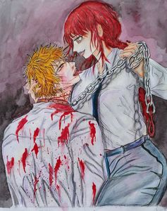 makima × danji fanart