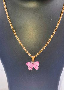 Butterfly Pendant Necklace chain Elegan