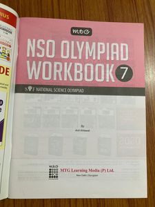 NSO Olympiad Workbook - Grade 7