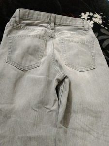 Gray Denim Jeans
