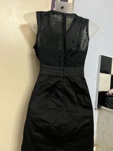 Pintrest Designer black bodycott piece with pocket