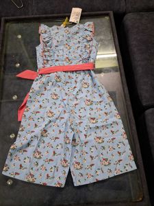 Floral Girls Jumpsuit