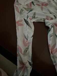 Floral Print Asymmetrical Romper