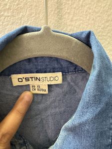 Ostin Blue Denim Shirt