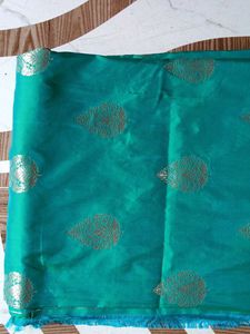 sea green sarees without pink colour combination