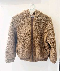 Kids Teddy Fur Jacket 6yrs.