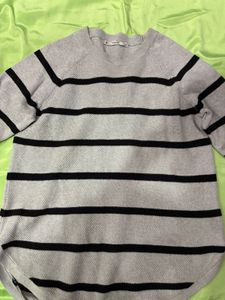 Striped Pullover Sweater