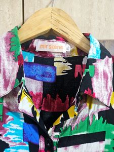 Womem Floral Printed Shirt