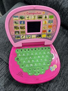 Pink Toy Laptop