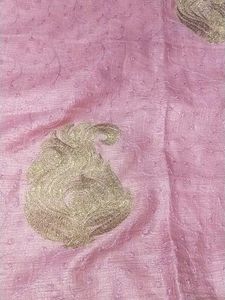 Pink Colour Saree And Looking Beautifull