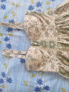 Floral Sundress with Tie Straps