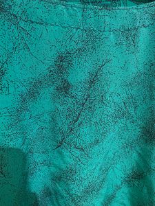 Oversizee Green Printed Top