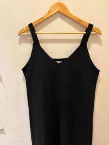 Black Slip Dress - Casual Style