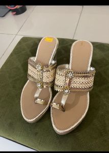 Golden Flats &amp; Sandals