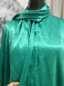 Vintage Emerald Green Blouse