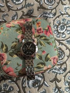 Timex Watch In Silver