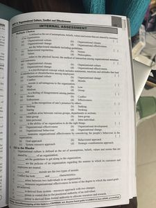 Organizational Behaviour BBA Book