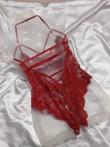 🌹Maroon See-through Bodysuit Lingerie 🌹