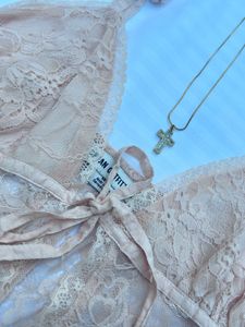 Urban Outfitters Lace Tie-Front Cami Top