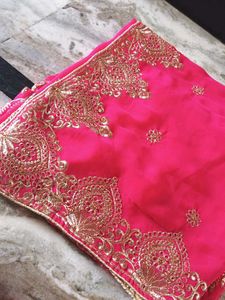💕Pink Saree.