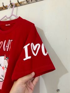 Cropped Oversized Tshirt