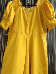 Mustard Yellow Kurti
