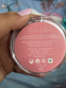 Mars Flush Of Love Blusher