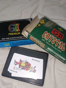 Crystal GI Playing Cards - 4 Decks