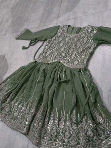 New Aliya Cut Gown Tulip Salwar