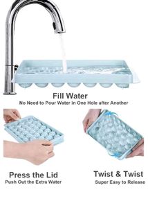 Round Ice Cubs Tray