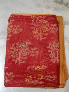 Stylish Fancy Designer Silk Blend Saree With Blouse Piece For Women