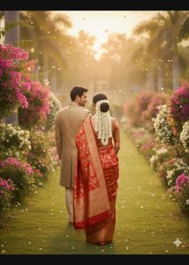Elegant Red Banarasi Saree