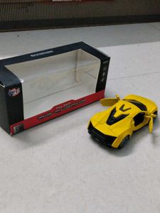 Yellow DIECAST CAR 🚗 ⚡