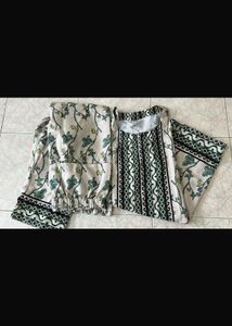 Most Hot Print Turkish Cord Set