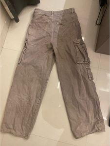 Unique Beige Cargo Pants