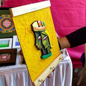 Tribal Art Key Holder