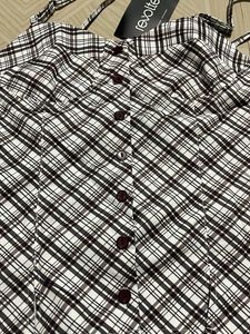 Revolte Plaid Cami Top