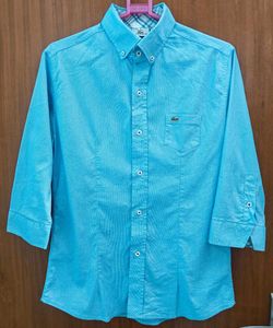LACOSTE Blue Shirt