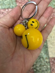 Smiley Face Keychain