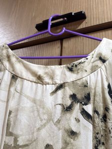 Abstract Print Dress