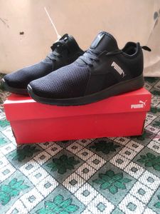 Puma Black Running Shoes