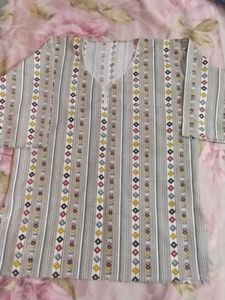 Striped Ethnic Kurta
