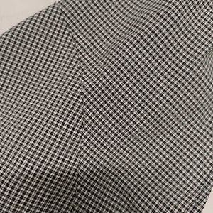 Gingham Wrap Skirt
