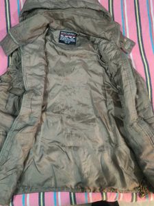 Vintage Hooded Padded Vest - Utility Style